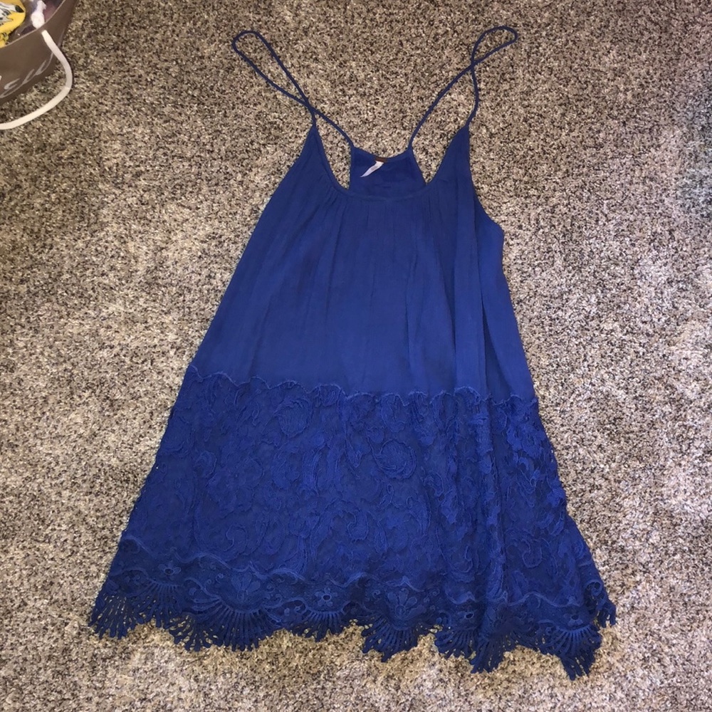 Free People embellished mini dress